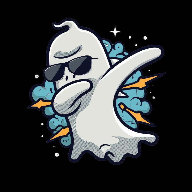 Ghost Dabbing Halloween Dabbing Dab Ghost
