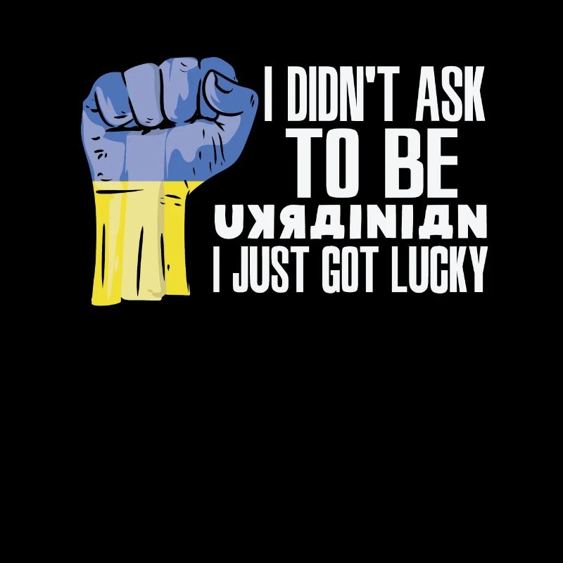 Fierté ukrainienne Drapeau ukrainien agrandi