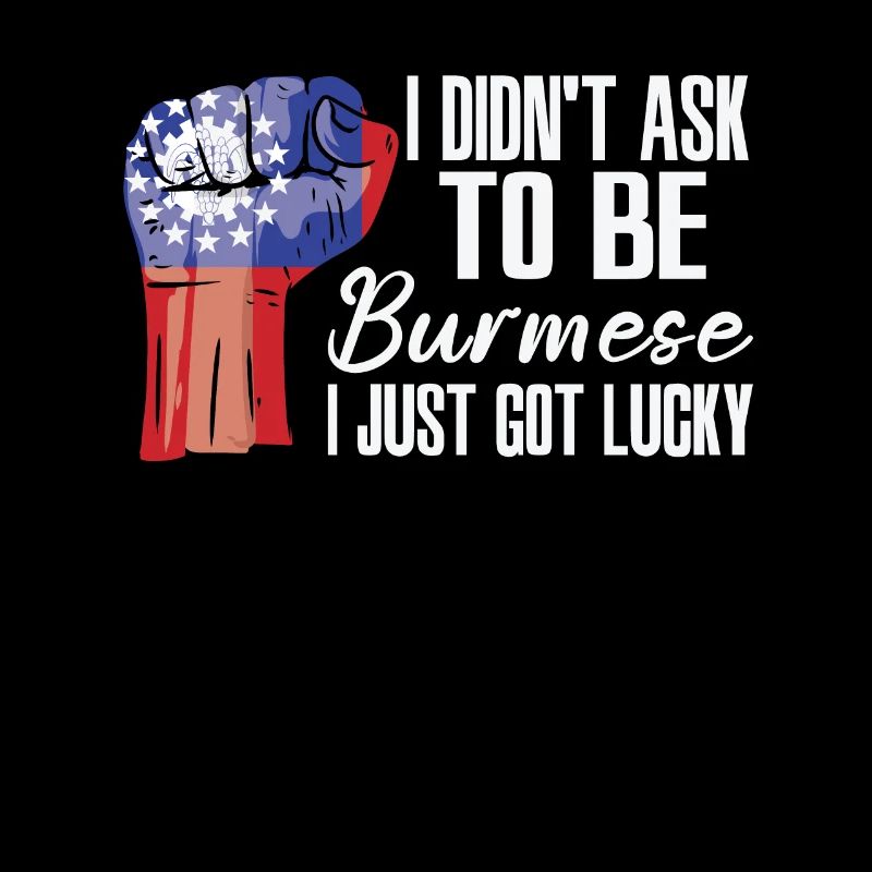 Fierté birmane cultivée drapeau birman