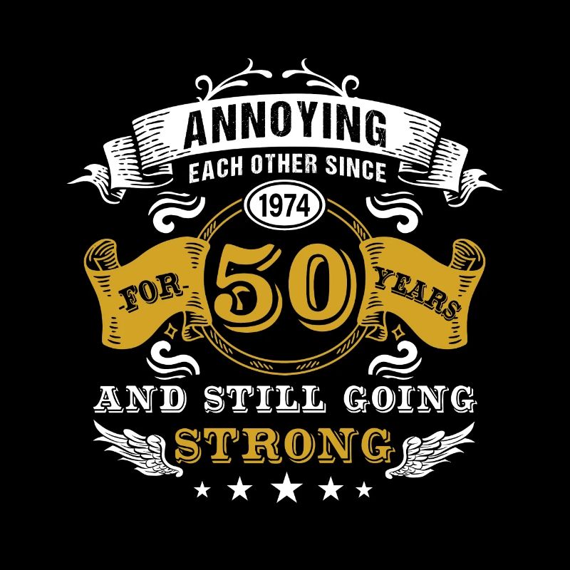 50. Hochzeitstag Ehemann Ehefrau Ehe Beziehung