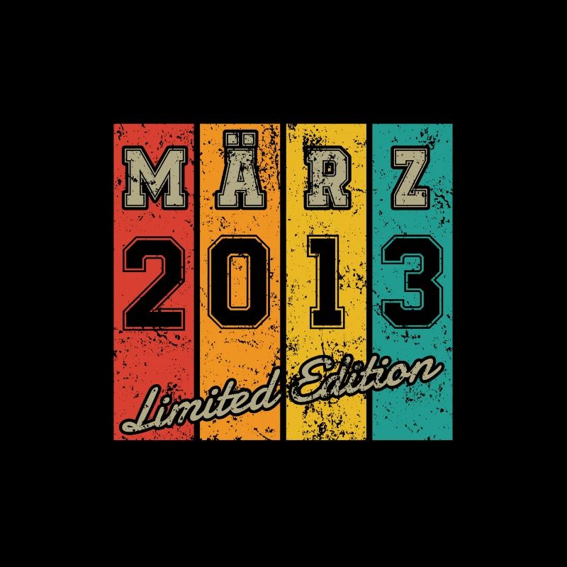 Date de naissance : Mars 2013 - Édition Limitée Retro