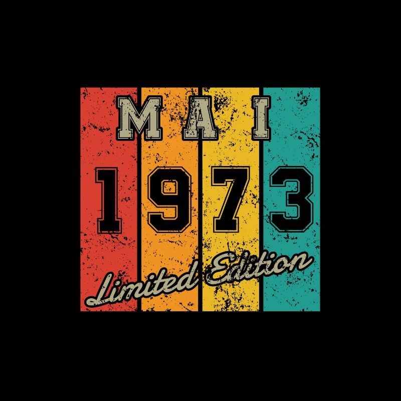 Date de naissance : Mai 1973 - Édition limitée rétro