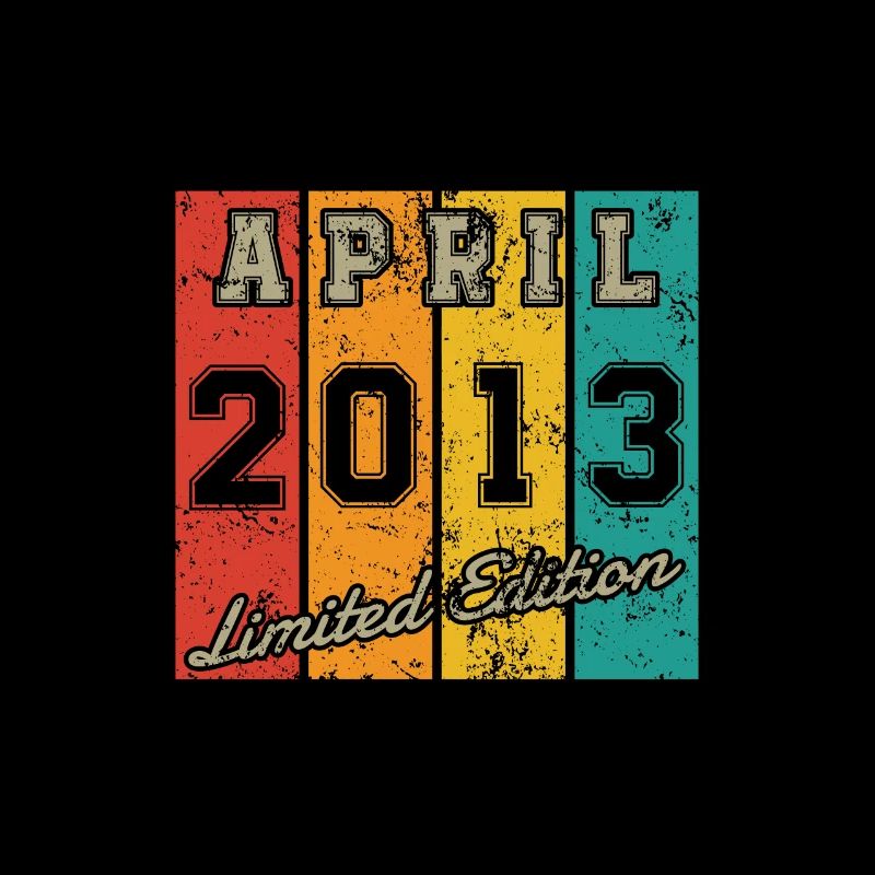 Date de naissance : Avril 2013 - Édition limitée Retro