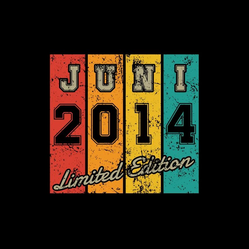 Geburtstag: Juni 2014 - Limited Edition Retro