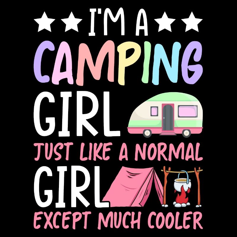 Weibliche Camper Wohnmobil Camping