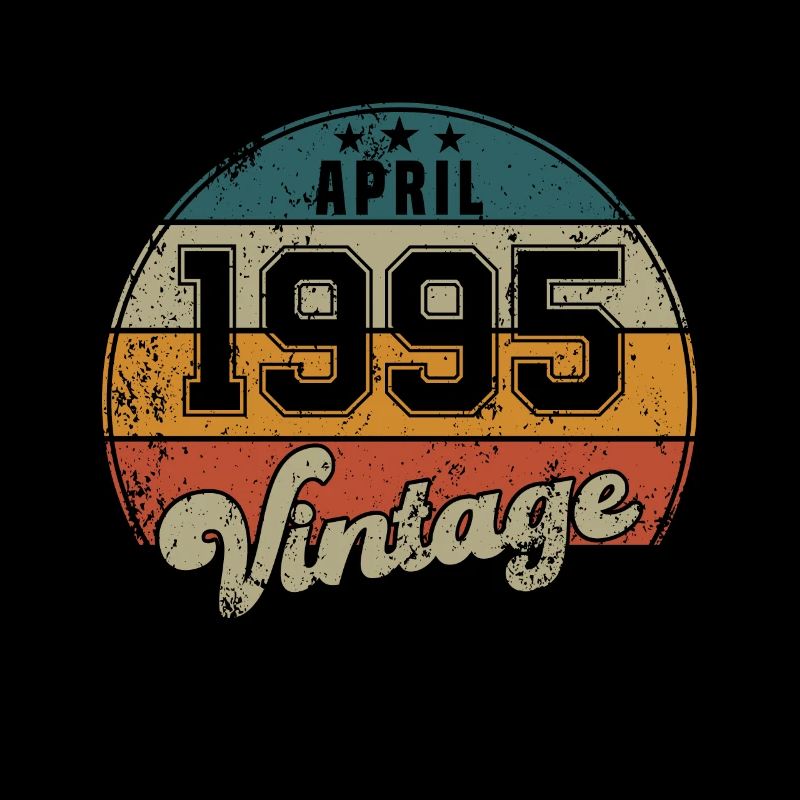 Vintage Geburtstag - April 1995 - Geschenkidee