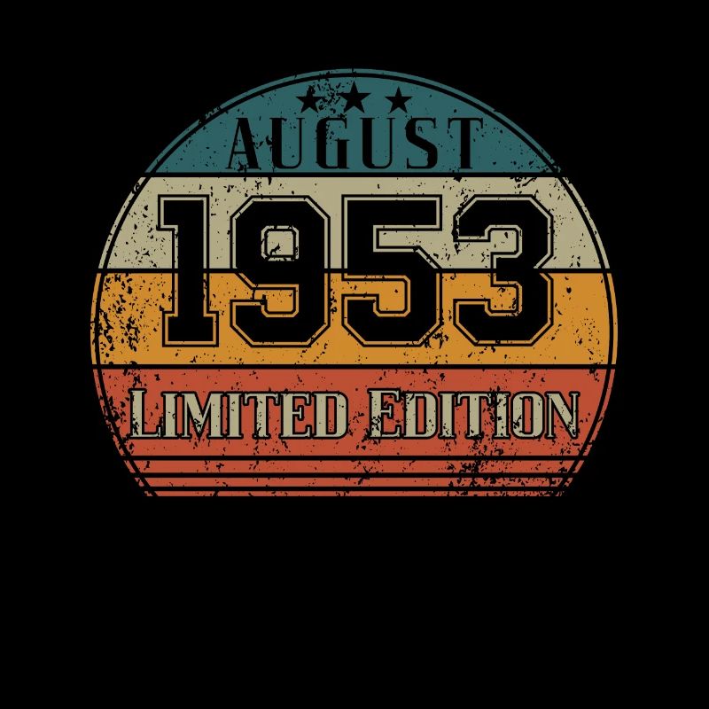 Geburtstag - Limited Edition August 1953