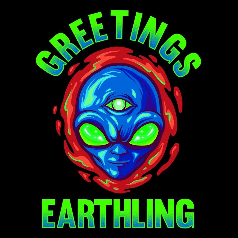 Alien, UFO, UAP, Space, Weltraum Flugobjekt