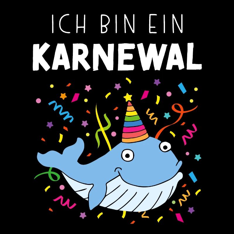 Ich bin ein Karnewal Kölner Karneval Konfetti