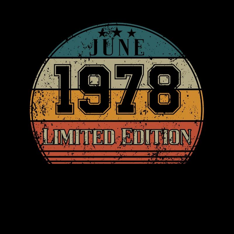 Geburtstag - Limited Edition Juni 1978