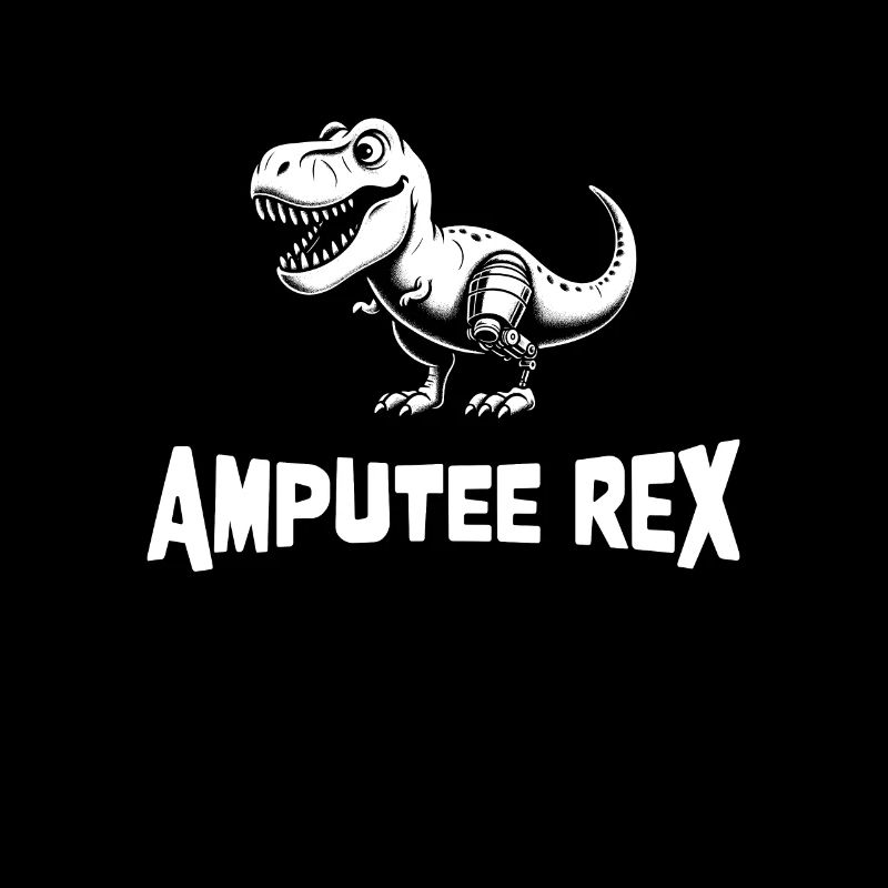 Amputierter Rex - Beinamputationsprothese