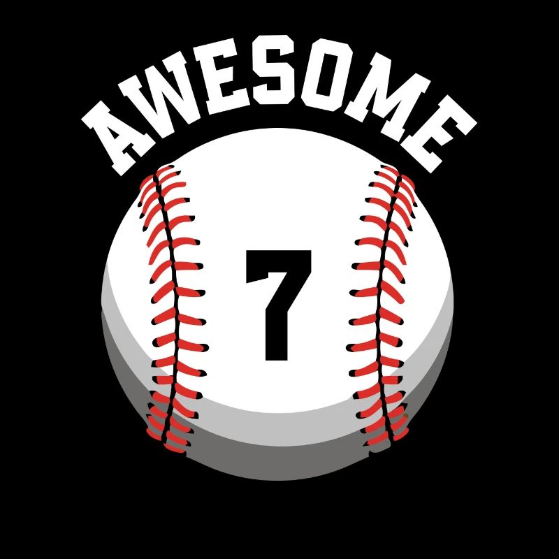 Kinder Geburtstag 7. Geburtstag Baseballparty