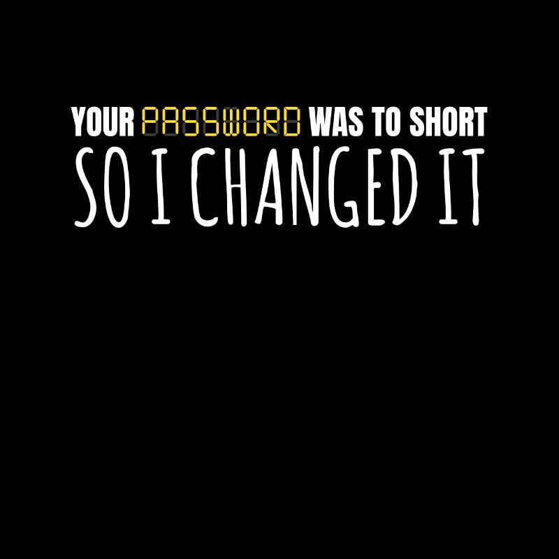 Mot de passe Je l’ai changé Hack Programmer