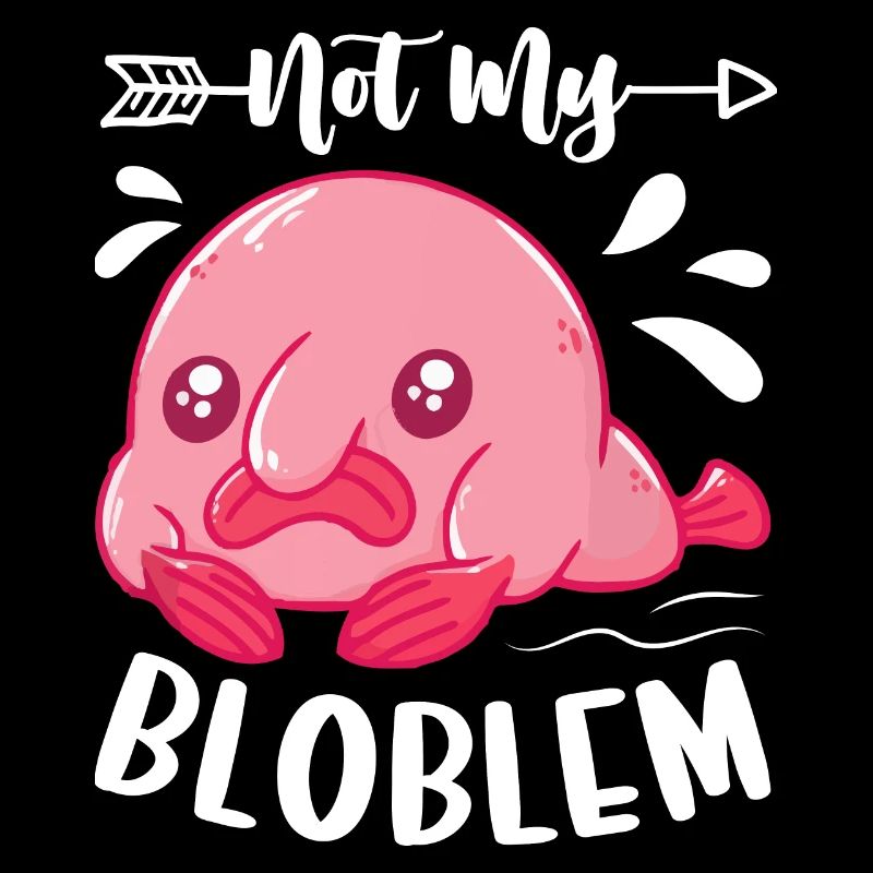 Funny Blobfish Sea Creature