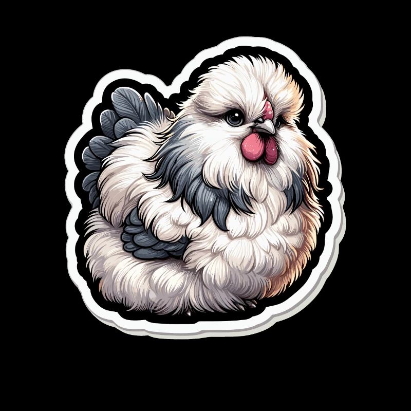 Silkie Chicken Fluffy Chicken Silkies