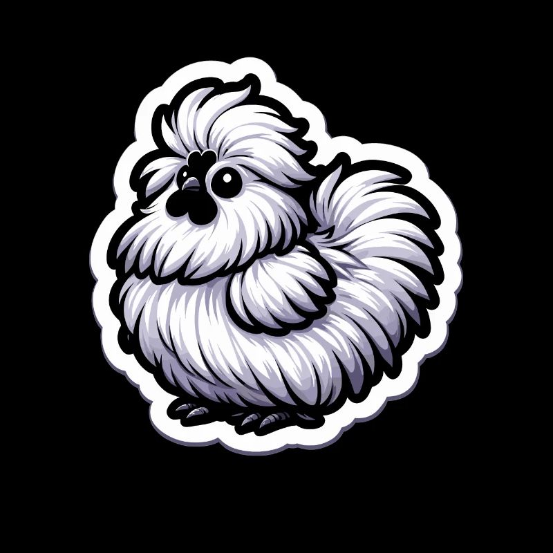 Silkie Chicken Fluffy Chicken Silkies