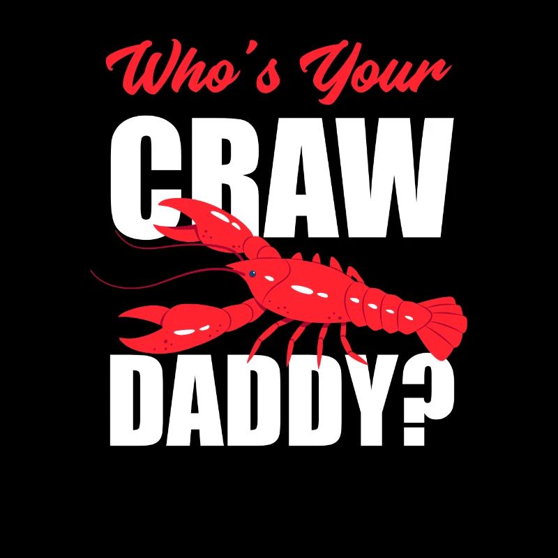 Crawfish Dad Pun Saying