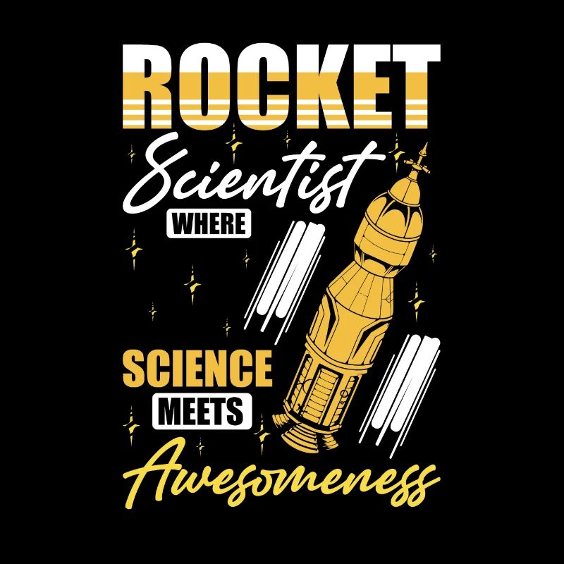 Ingénieur aérospatial Rocket Scientist Awesomeness