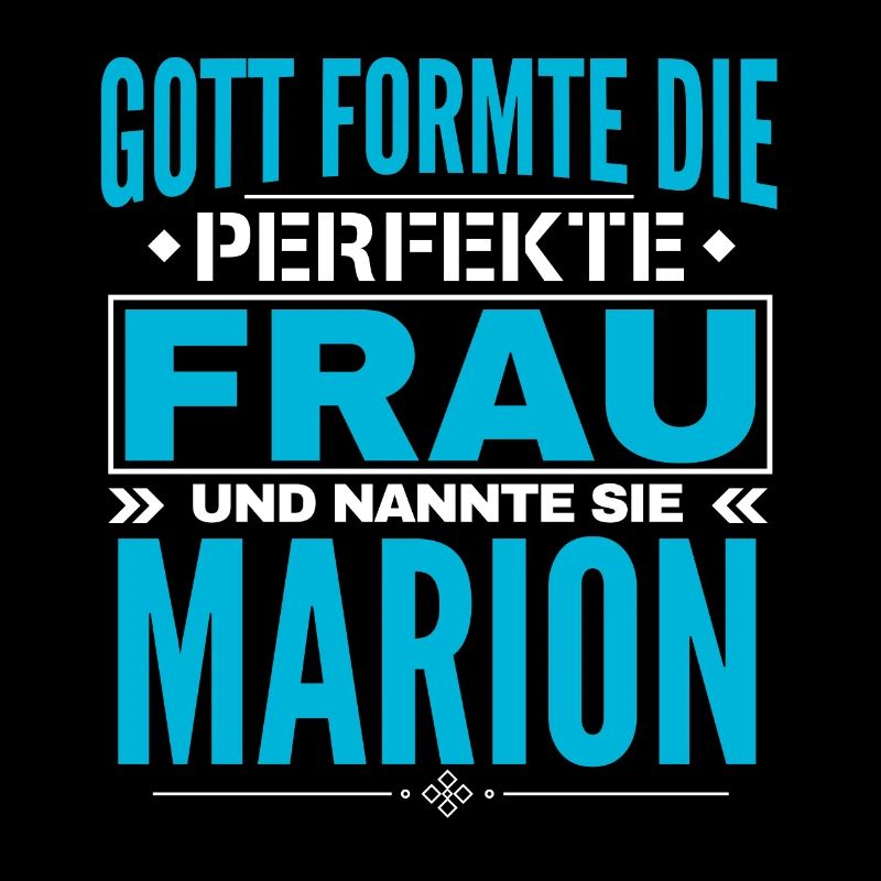 Conception du nom Marion