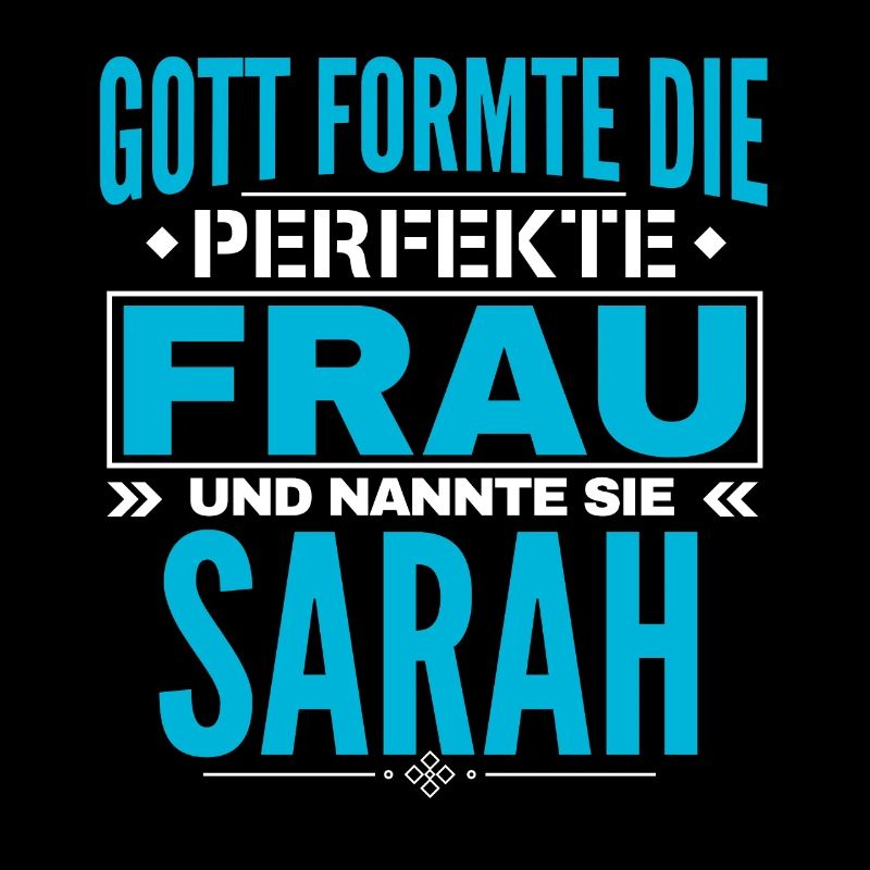 Conception du nom de Sarah