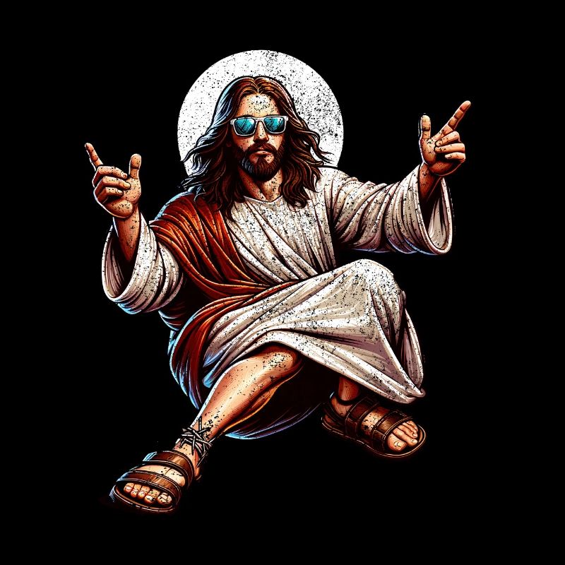 Tanzen Jesus Break Dancing Jesus Lustig Jesus t