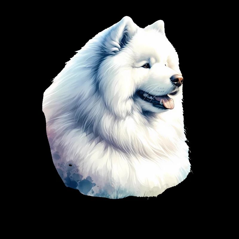 Chien Samoyède Cadeaux Mignon Samoyède Chien Graphique