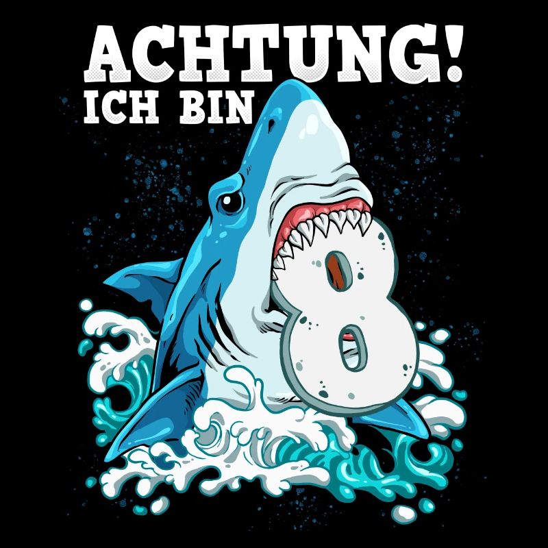 Requin de 8e anniversaire
