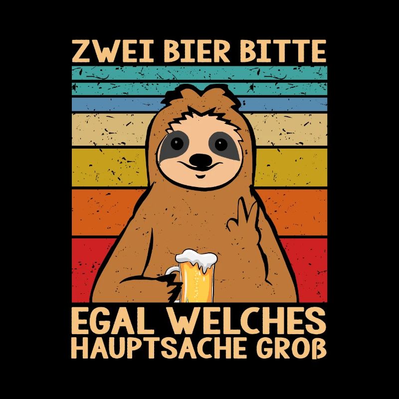 Zwei Bier bitte Hauptsache Groß