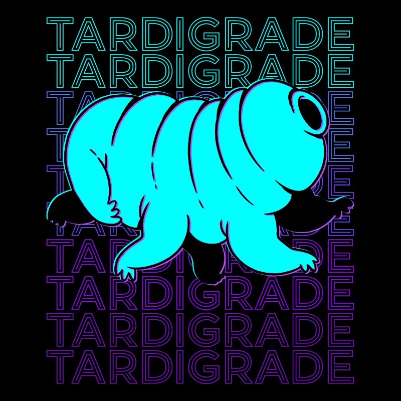 Ours d’eau tardigrade Microbiologie Retro