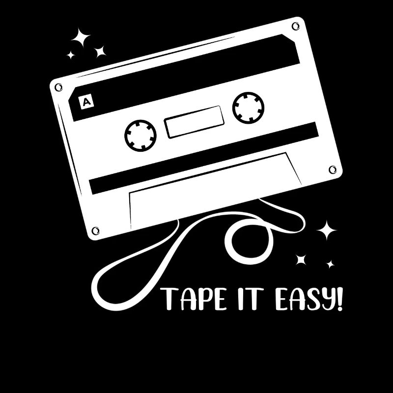 Jeu de mots sur cassette Tape It Easy