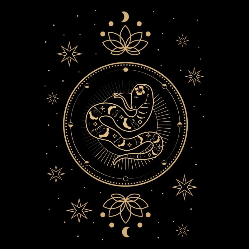 Modèle de mysticisme de Serpent céleste