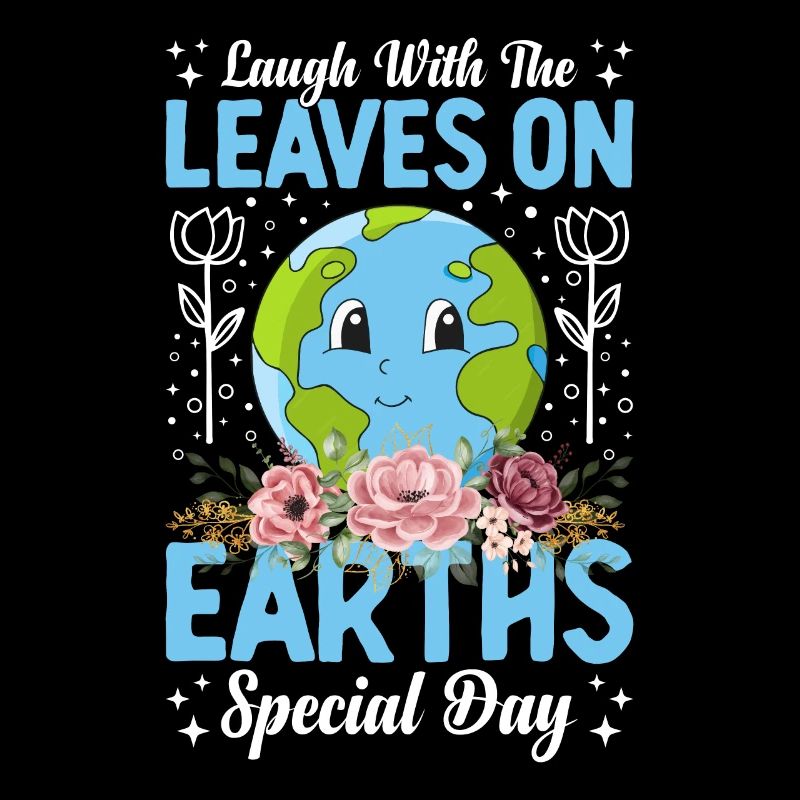 Earth Day – Lachen Sie Mit Den Blättern