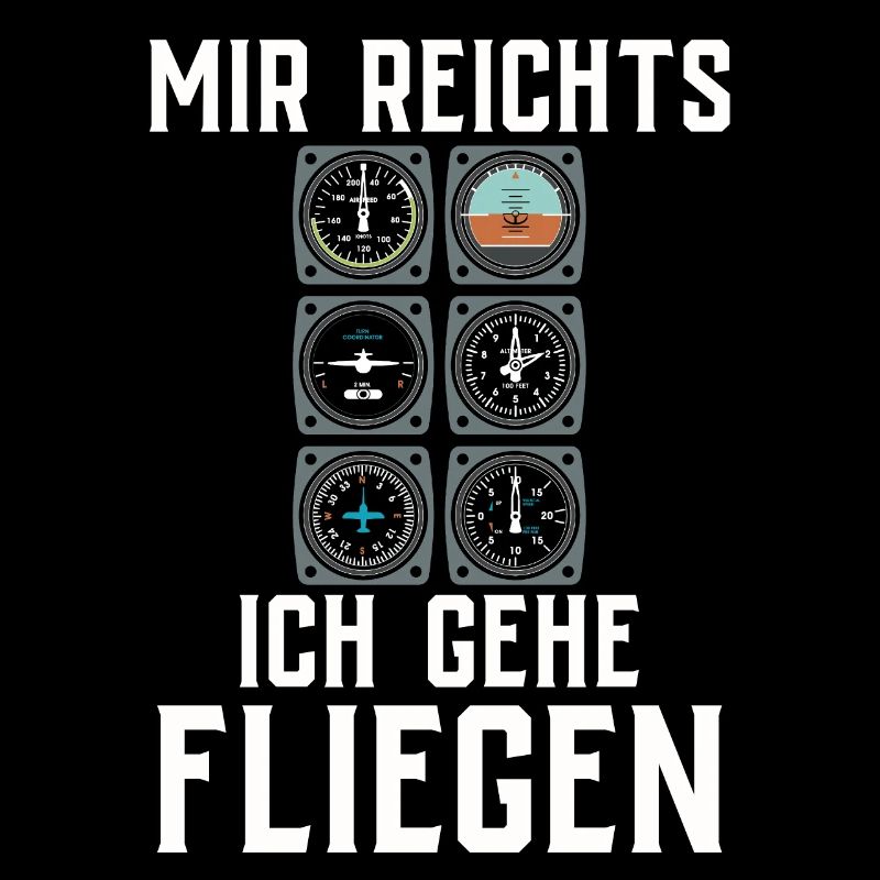 Flugzeug Tshirt Herren Helikopter Pilot Flieger