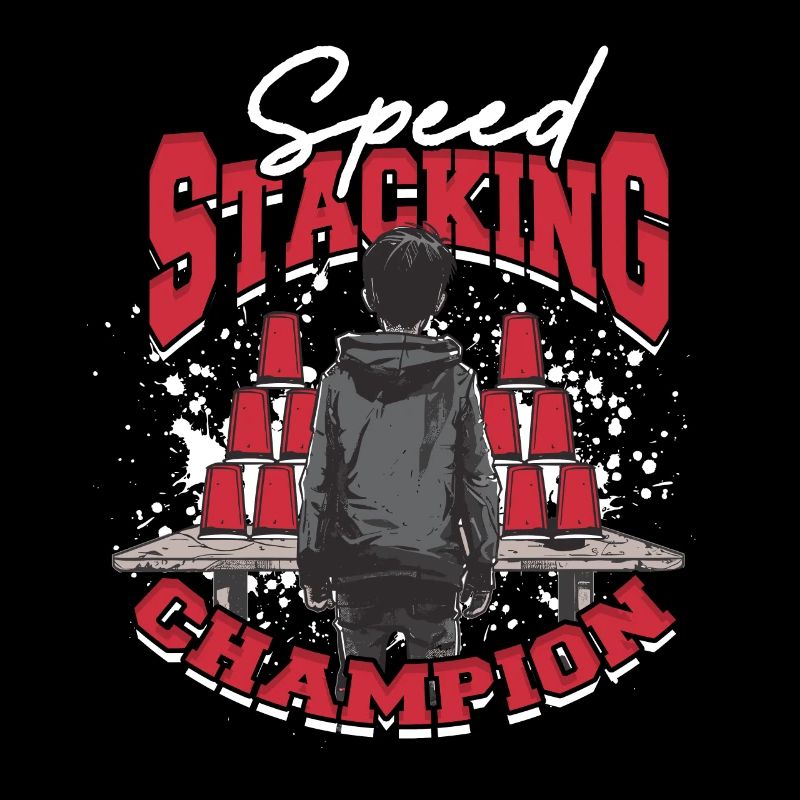 Speed Stacking Champion Cup Stacking