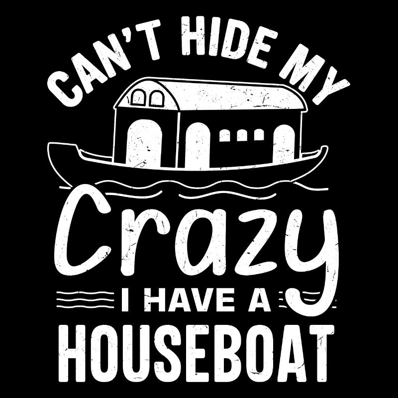 Witziger Hausboot Spruch