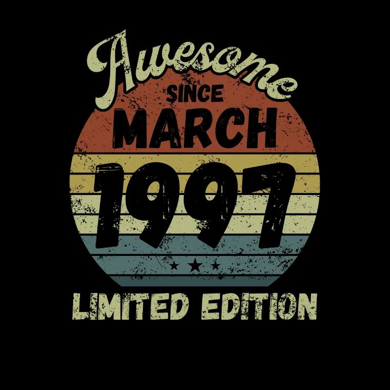 Awesome since March 1997 - Geburtstag