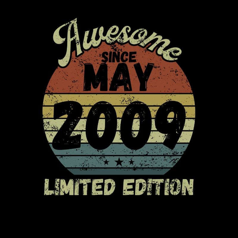 Awesome since May 2009 - Geburtstag