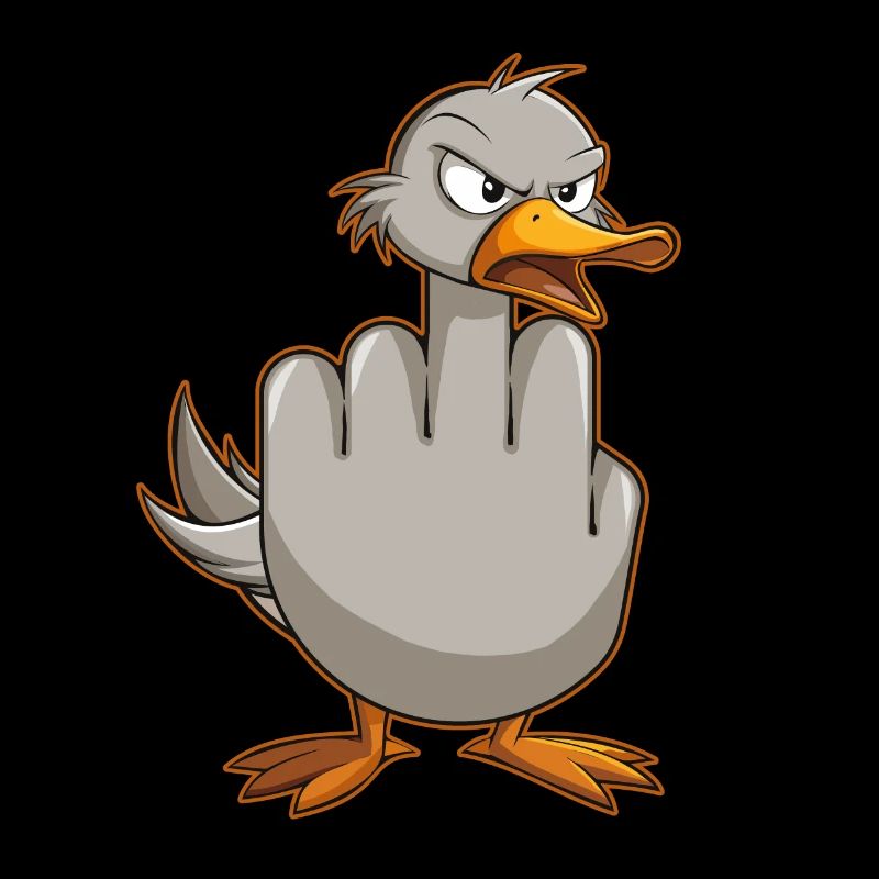 Funny Rude Seagulls Funny Gift