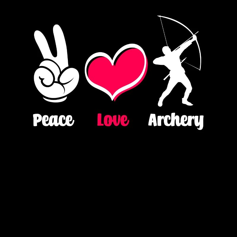 Bogen Friede Liebe Bogenschießen