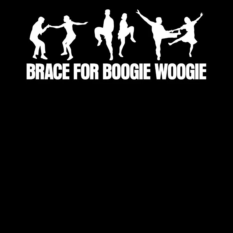 Boogie Woogie Dancing Swing Dancer