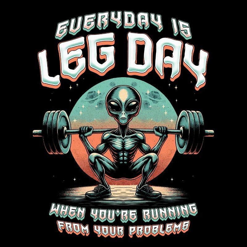 Beintraining Bodybuilder Everday Is Leg Day