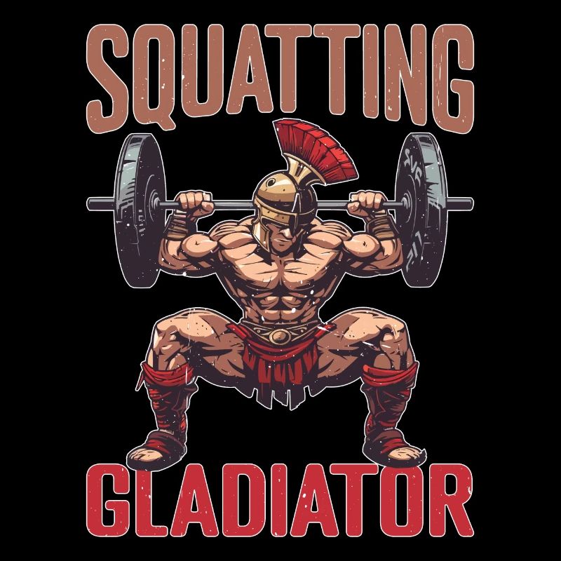 Squatting Gladiator 8