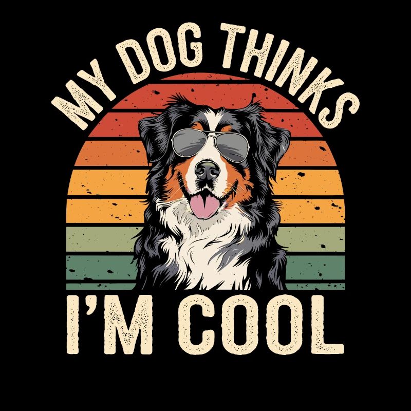 Berner Sennenhund Mein Hund Denkt Das Ich Cool Bin