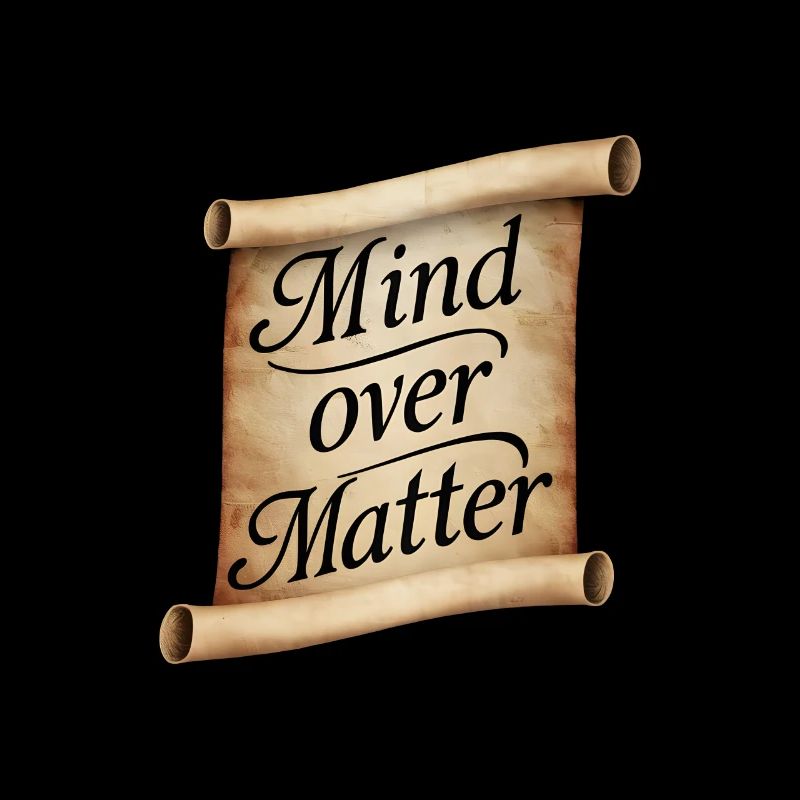 Scroll Mind over matter