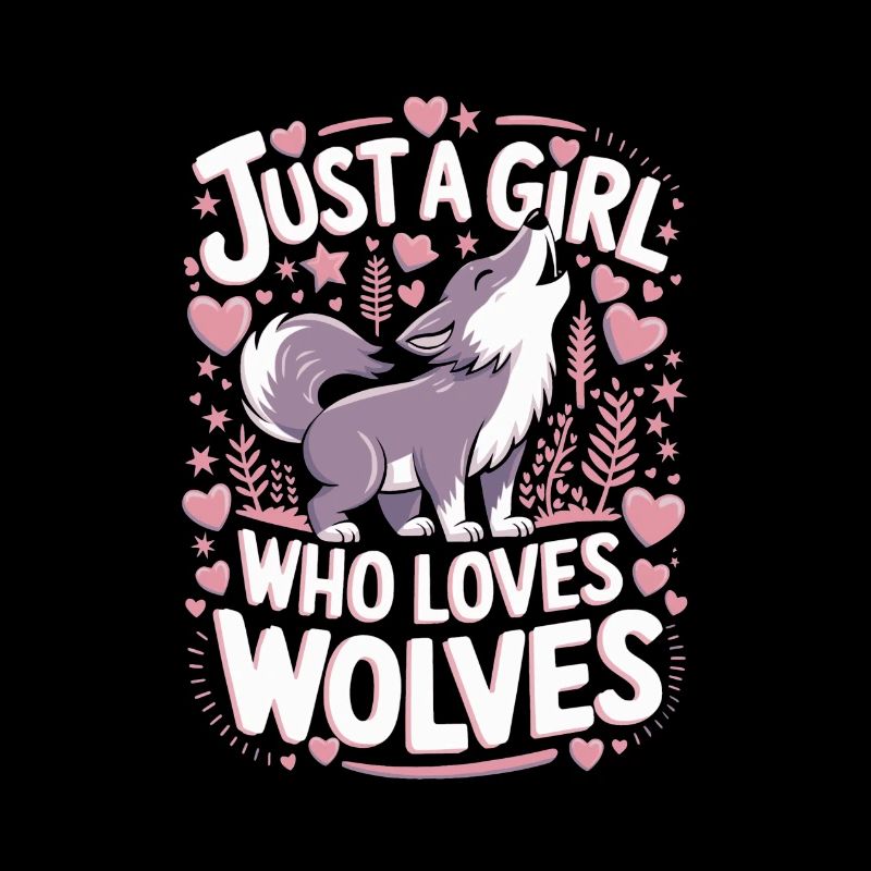 Wolf Mädchen Spruch