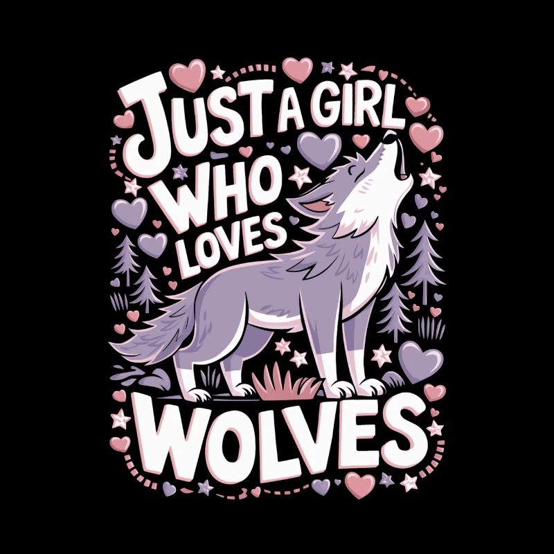 Wolf Mädchen Spruch