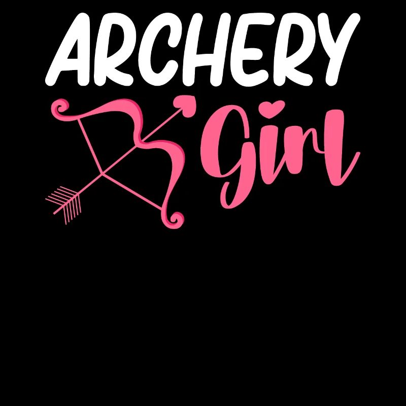 Bogenschießen Mädchen Bogenschütze Bogen und Pfeil