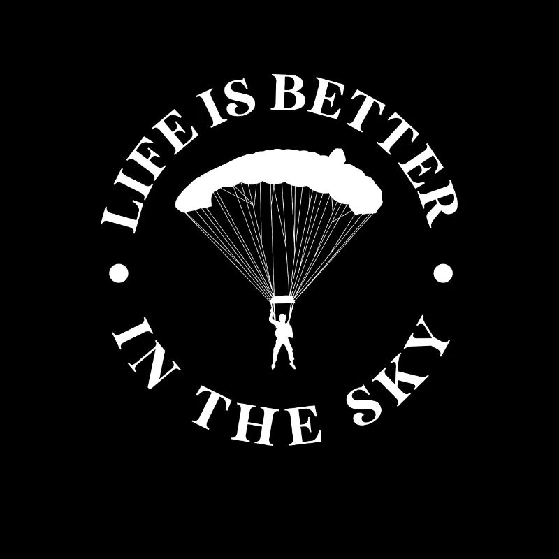 Skydive Skydiver Skydiving Fallschirm Geschenk