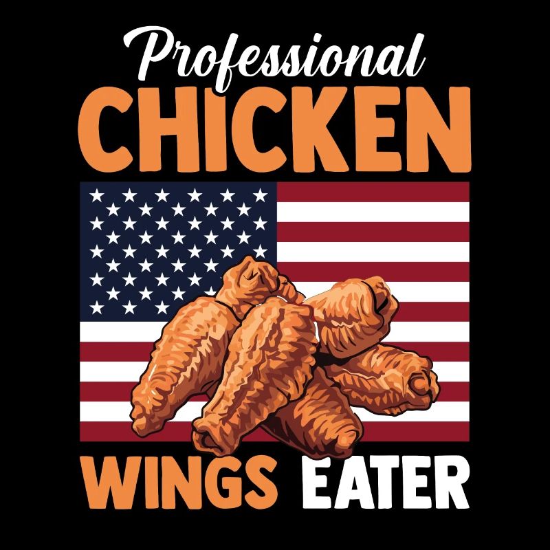 Ailes de poulet drapeau des États-Unis Eater Ailes épicées