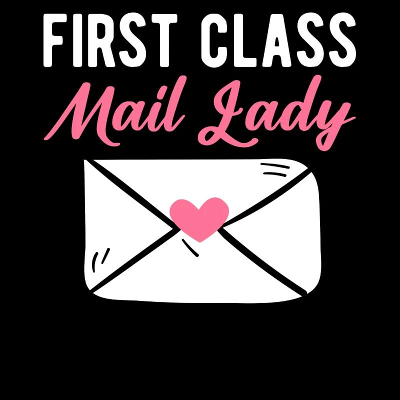 First Class Mail Lady Postangestellte